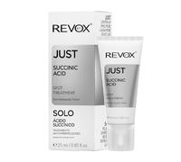 REVOX B77 - Just Succinic Acid, 30 ml, Crème Anti-Imperfections, Acide Succinique et Salicylique, Nettoie Pores, Estompe Taches Brunes, Apaise Peau, Réduit Rougeurs, Régule Excès de Sébum