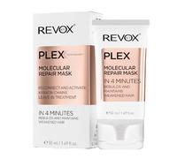 REVOX B77 - Masque Réparateur Moléculaire Plex, 50 ml, Répare les Liaisons Kératiniques, Renforce et Adoucit les Cheveux Abîmés, Prévient les Pointes Fourchues, Cheveux Visiblement Plus Brillants