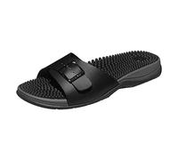 Revs Tay, Sandales de réflexologie et d'acupression de qualité supérieure pour hommes, Noir 44/45EU