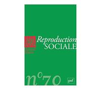 Revue Actuel Marx N.70 - Reproduction Sociale