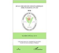 Revue Africaine Des Sciences Juridiques - Numéro Spécial 2014