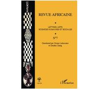 Revue Africaine Lettres, arts, sciences humaines et sociales N°7 - N°7 - Doudou Dieng - L'harmattan - broché - Revue