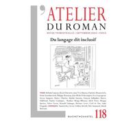 Revue Atelier Du Roman 118