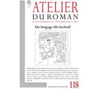 Revue atelier du roman 118