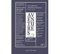 Gallimard – Revue Aventures – Printemps 2024