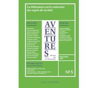 Collectif – Revue Aventures n°5 : Printemps 2026 – Broché – Gallimard