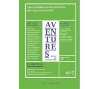 Collectif – Revue Aventures n°5 : Printemps 2026 – Broché – Gallimard
