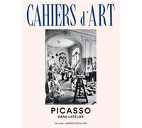 Revue Cahiers d´Art Picasso dans son atelier