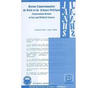 Revue Camerounaise De Droit Et De Science Politique (Janus 1)