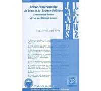 Revue Camerounaise de Droit et de Science Politique (Janus 1) Collectif (Auteur)