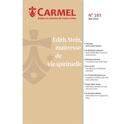 Revue Carmel - Edith Stein, une maîtresse de vie