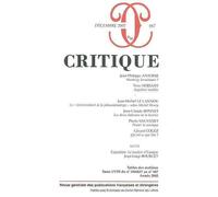 Revue critique 667 - Collectif - Minuit - broché - Revue