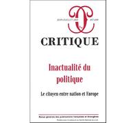 Revue critique 697-698 Tome 697 -698 - Collectif - Minuit - broché - Revue