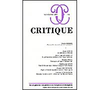 Revue critique 726 Tome 726 - Collectif - Minuit - broché - Revue