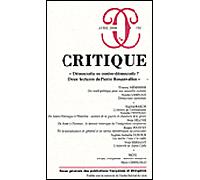 Revue critique 731 - Collectif - Minuit - broché - Revue