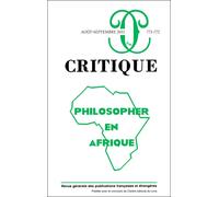 Revue critique 771 772 T771-772 - Collectif - Minuit - broché - Revue