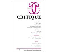 Revue Critique, numéro 623