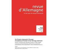 Revue d’Allemagne et des pays de langue allemande n°56-1/2024