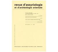 Revue D'assyriologie Et D'archeologie Orientale N.92 2 - Les Traditions Ammorites