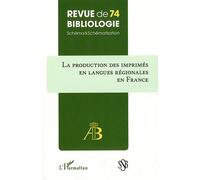 Production des imprimés en langues régionales en France