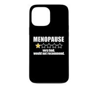 Revue DE LA MÉNOPAUSE Très Mauvais ne recommanderait Pas Star Rate Meme Coque pour iPhone 13 Pro Max