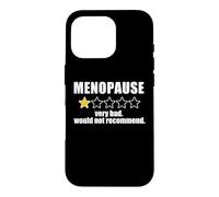 Revue DE LA MÉNOPAUSE Très Mauvais ne recommanderait Pas Star Rate Meme Coque pour iPhone 16 Pro