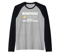 Revue DE LA MÉNOPAUSE Très Mauvais ne recommanderait Pas Star Rate Meme Manche Raglan