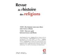 Revue De L'histoire Des Religions - N 4/2023