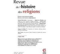 Revue de l'histoire des religions - Nº1/2021Civitas confusionis en débat Collectif (Auteur)