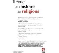 Revue de l'histoire des religions - Nº1/2023 Collectif (Auteur)
