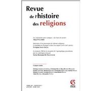 Revue de l'histoire des religions - Nº1/2025: Varia