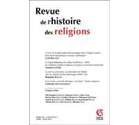 Revue de l'histoire des religions - Nº2/2025 Varia - Collectif - Armand Colin - broché - Revue
