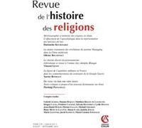 Revue de l'histoire des religions - Nº3/2022 Collectif (Auteur)