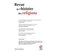 Revue De L'histoire Des Religions - Nº3/2023