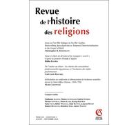 Revue De L'histoire Des Religions - Nº3/2024