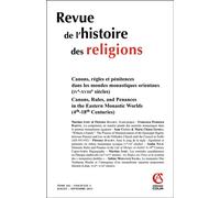 Revue de l'histoire des religions - Nº3/2025