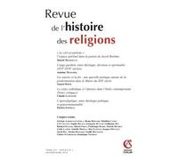 Revue de l'histoire des religions - Tome 233 (1/2016) Varia Edition 2016 - Collectif - Armand Colin - broché - Revue