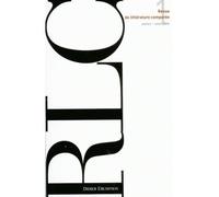 Revue de littérature comparée - N°1/2004 Janvier-mars 2004 - Pierre Brunel - Didier-Erudition - broché - Revue