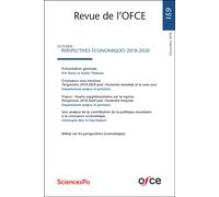 Revue De L'ofce N°159 - Perspectives Économiques 2018-2020
