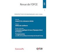 Revue de l'OFCE N° 191 (2025/4): Perspectives économiques 2025-2026
