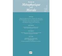 Revue De Metaphysique Et Morale, 2021-2 - Varia