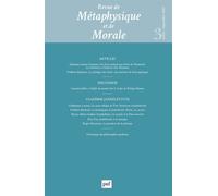 Revue de métaphysique et de morale 2022-3 Vladimir Jankélévitch - Collectif - Puf - broché - Revue