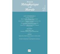 Revue De Métaphysique Et De Morale 2023-2 - Kant Contemporain, Ii