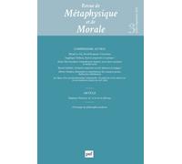 Revue de métaphysique et de morale 2023-3 Comprendre autrui - Collectif - Puf - broché - Revue
