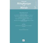 Revue de metaphysique et de morale - Collectif - Puf - broché - Revue