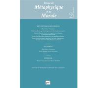 REVUE DE METAPHYSIQUE ET MORALE, 2025-2