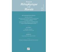 REVUE DE METAPHYSIQUE ET MORALE, 2025-2