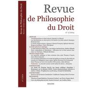 Revue De Philosophie Du Droit Ii