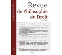 Revue de Philosophie du Droit II