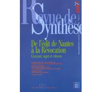 Revue de Synthese 2005 / 1